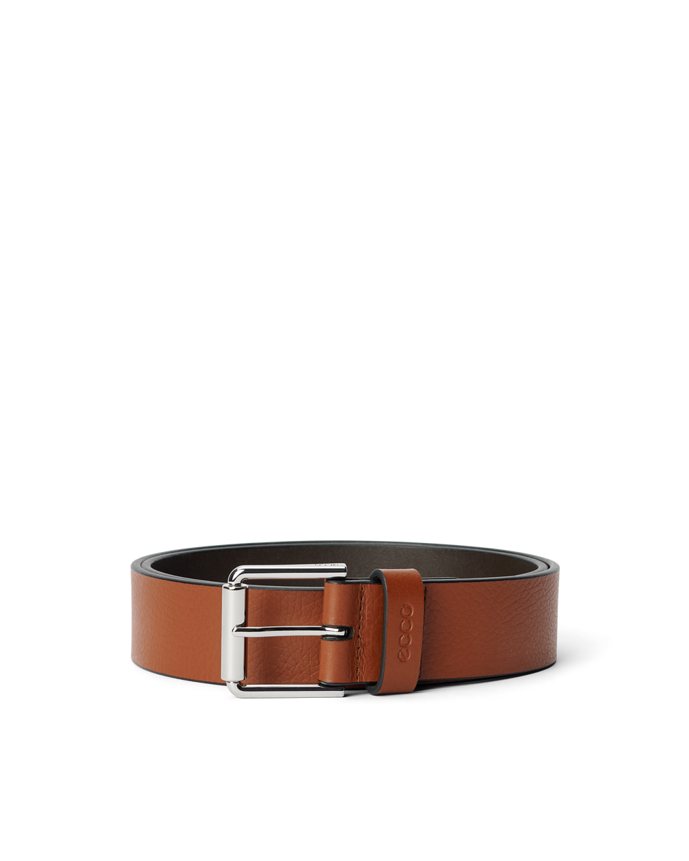 ECCO® Casual ceinture en cuir pour homme - Brun - Main