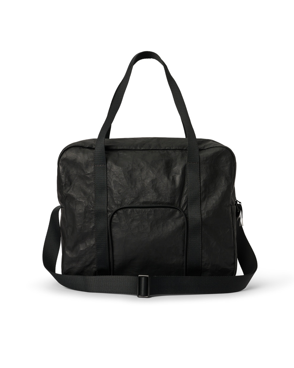 ECCO® Packable East-West Leather Tote Bag - Black - Back