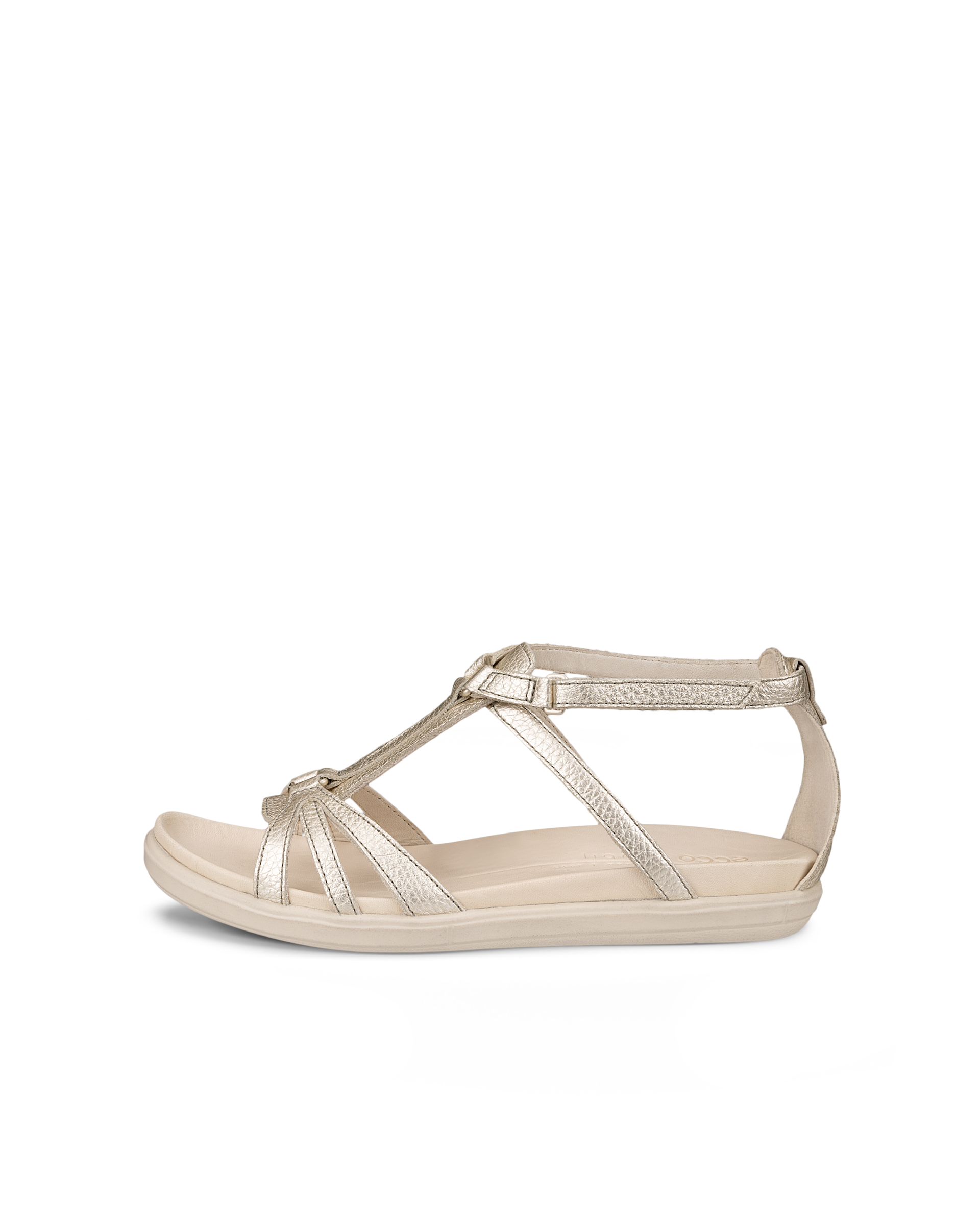 ECCO SIMPIL WOMEN'S STRAPPY SANDAL - Metallics - Outside