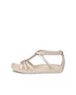 ECCO SIMPIL WOMEN'S STRAPPY SANDAL - Metallics - Outside