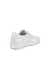 Women's ECCO® Soft Classic Leather Sneaker - White - Back