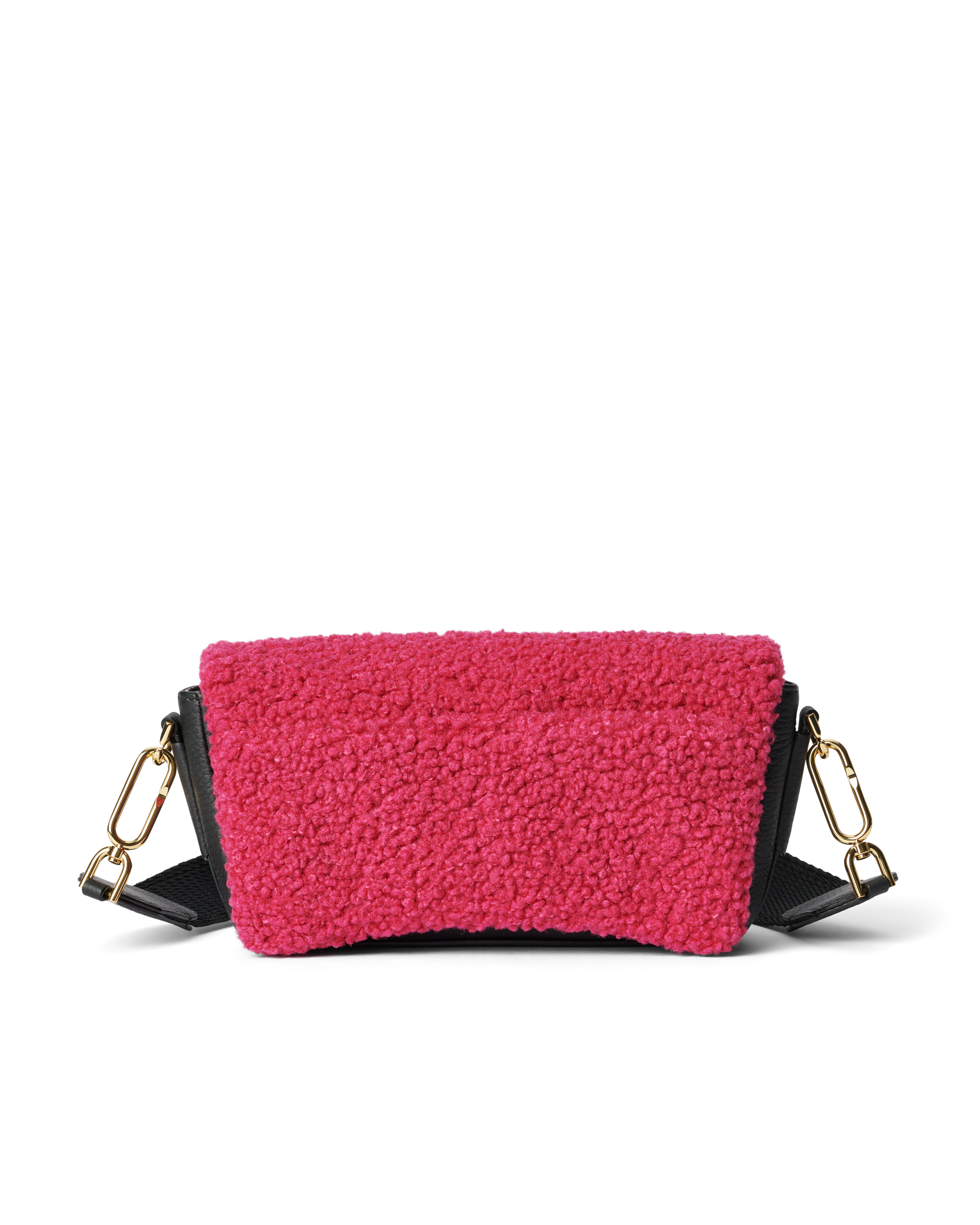 Bolso bandolera de piel ECCO® Pinch - Rosa - Back