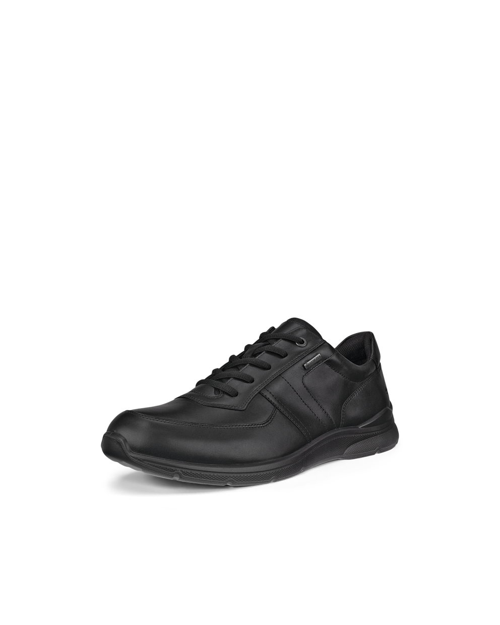 Men's ECCO® Irving Leather Gore-Tex Lace-Up Shoe - Black - Main