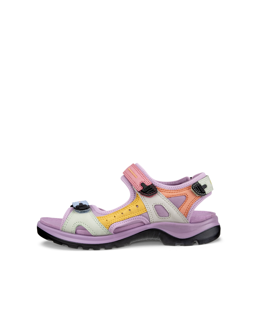 Sandalias de senderismo de nobuk ECCO® Offroad para mujer - Multicolor - Outside