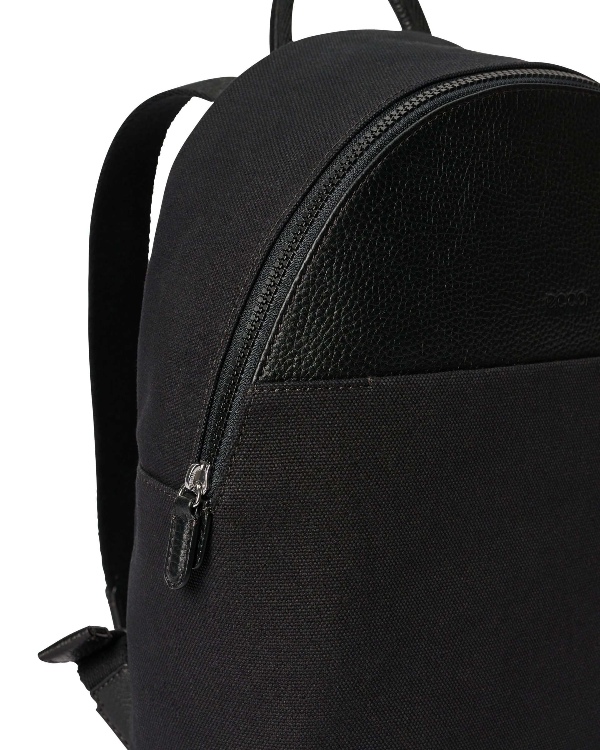 ECCO® Small Textile Backpack - Black - Detail-1