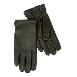 ECCO Minimal Gloves メンズ レザーグローブ - Green - Main