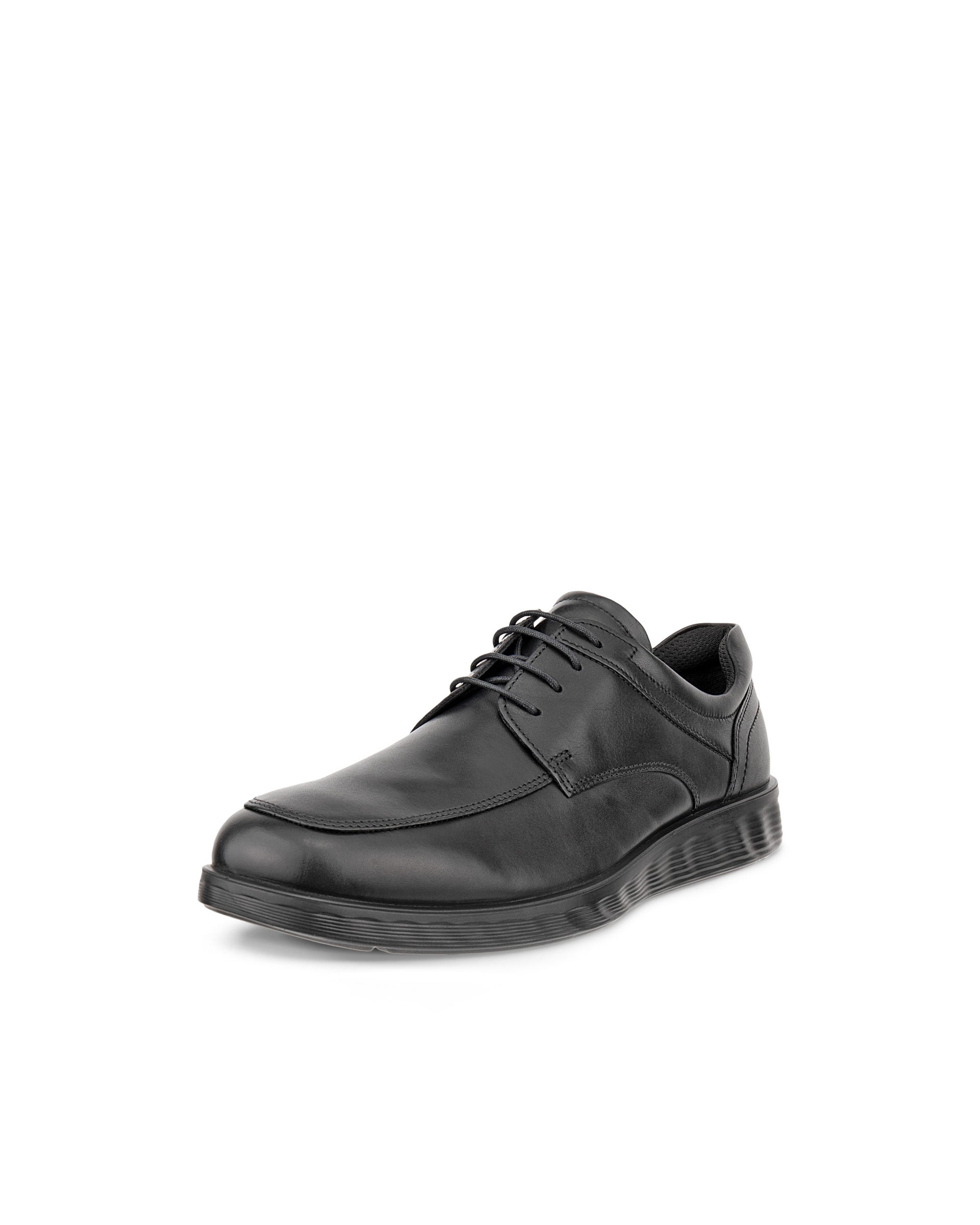 Men's ECCO® S Lite Hybrid Leather Apron Derby Shoe - Black - Main