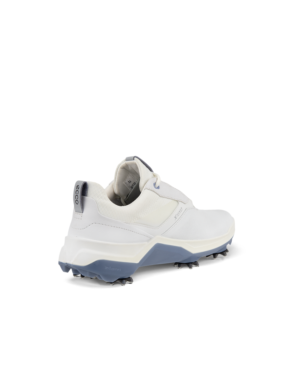 Women's ECCO® Golf BIOM G5 Leather Gore-Tex Spikes Shoe - White - Back