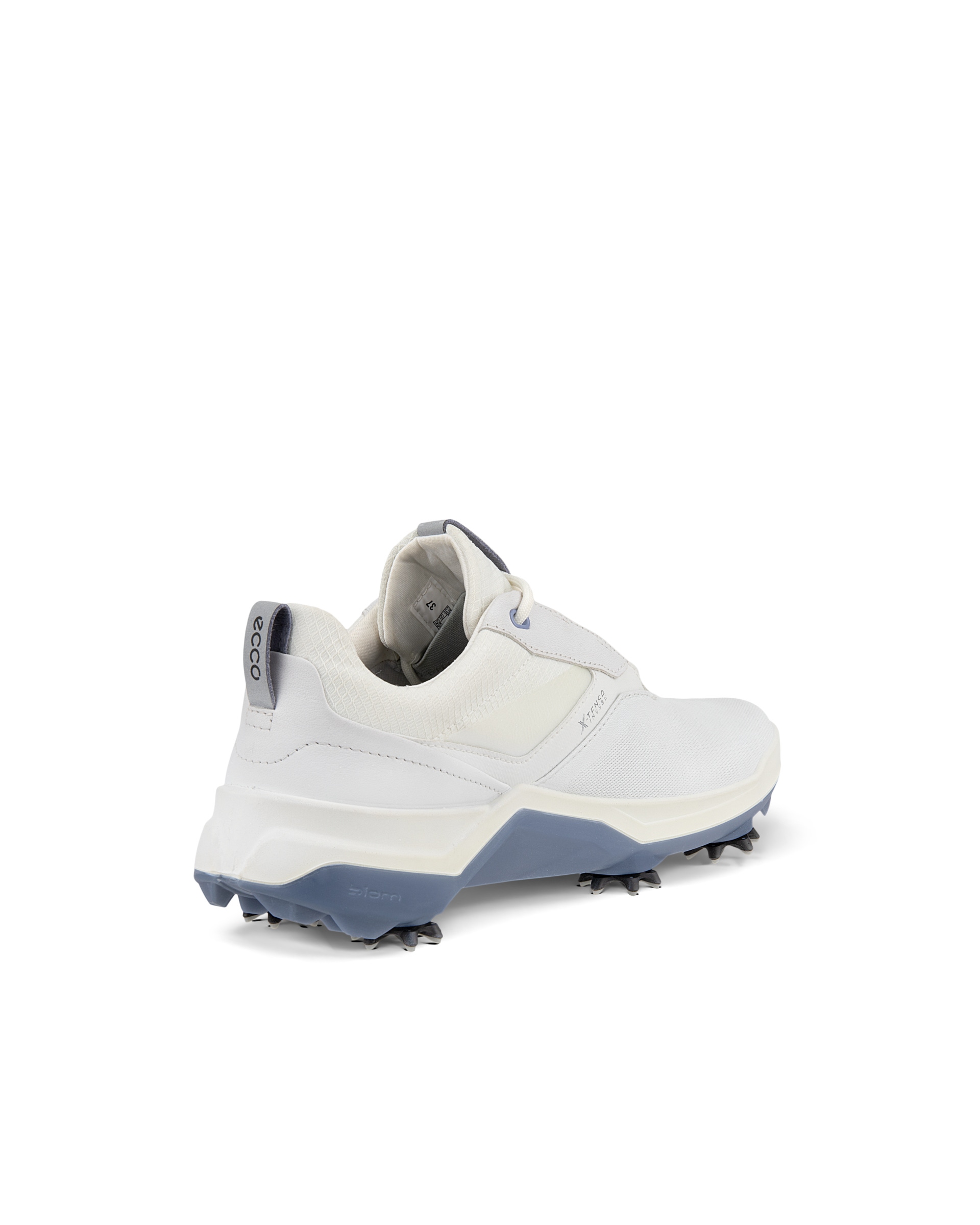 여성용 ECCO Golf Biom G5 가죽 고어텍스 골프 스파이크 - White - Back