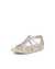 Women's ECCO® Simpil Leather Flat Sandal - Metallics - Main