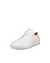 Men's ECCO® Soft 7 Leather Lace-Up Shoe - White - Main