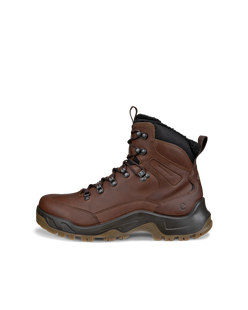 Botas impermeables de piel ECCO® Offroad para hombre - Marrón - Outside