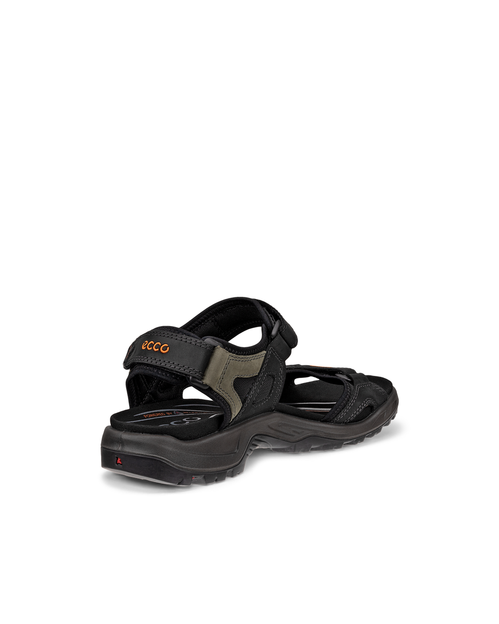 ECCO Men's Offroad Sandals - Black - Back