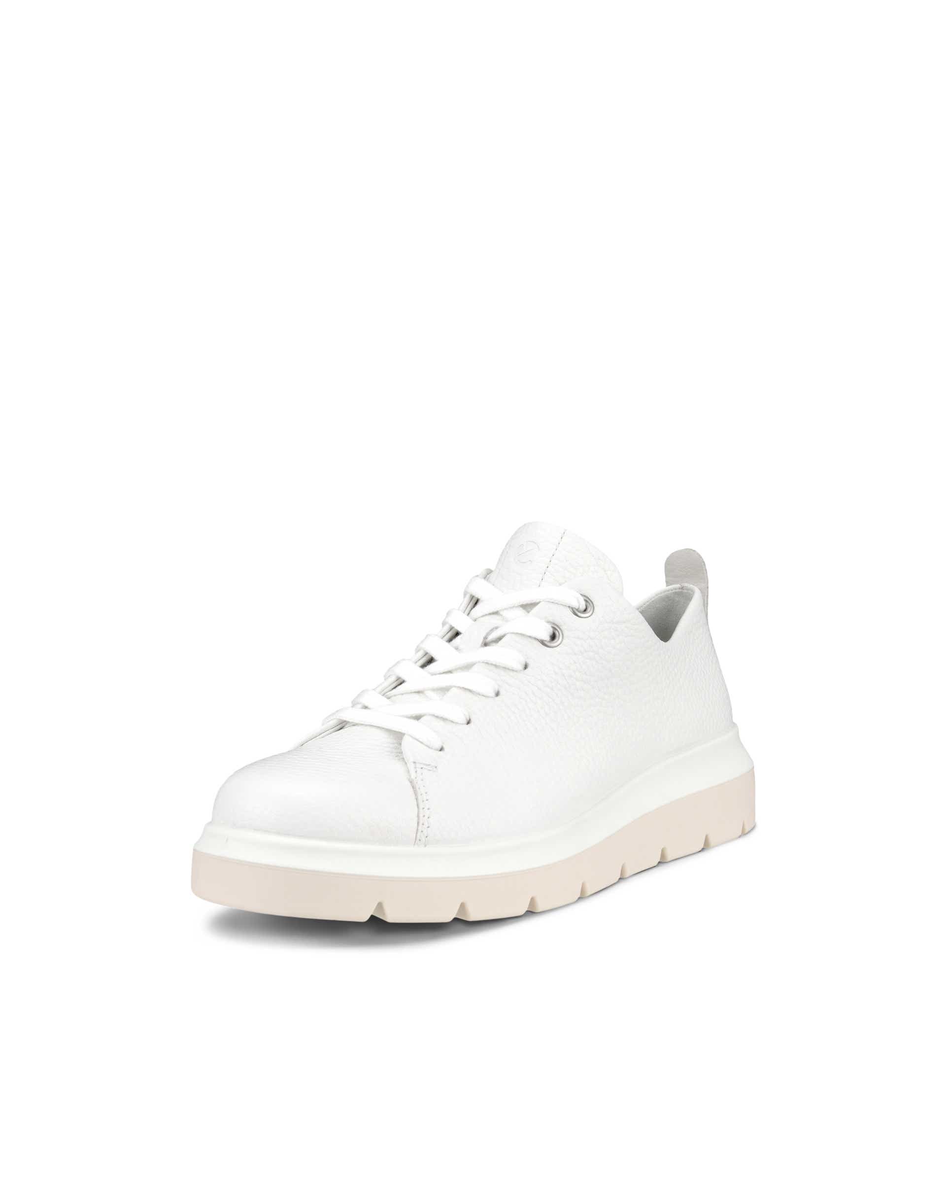 ECCO Nouvelle ウィメンズ レザーレースアップシューズ - ホワイト - Main