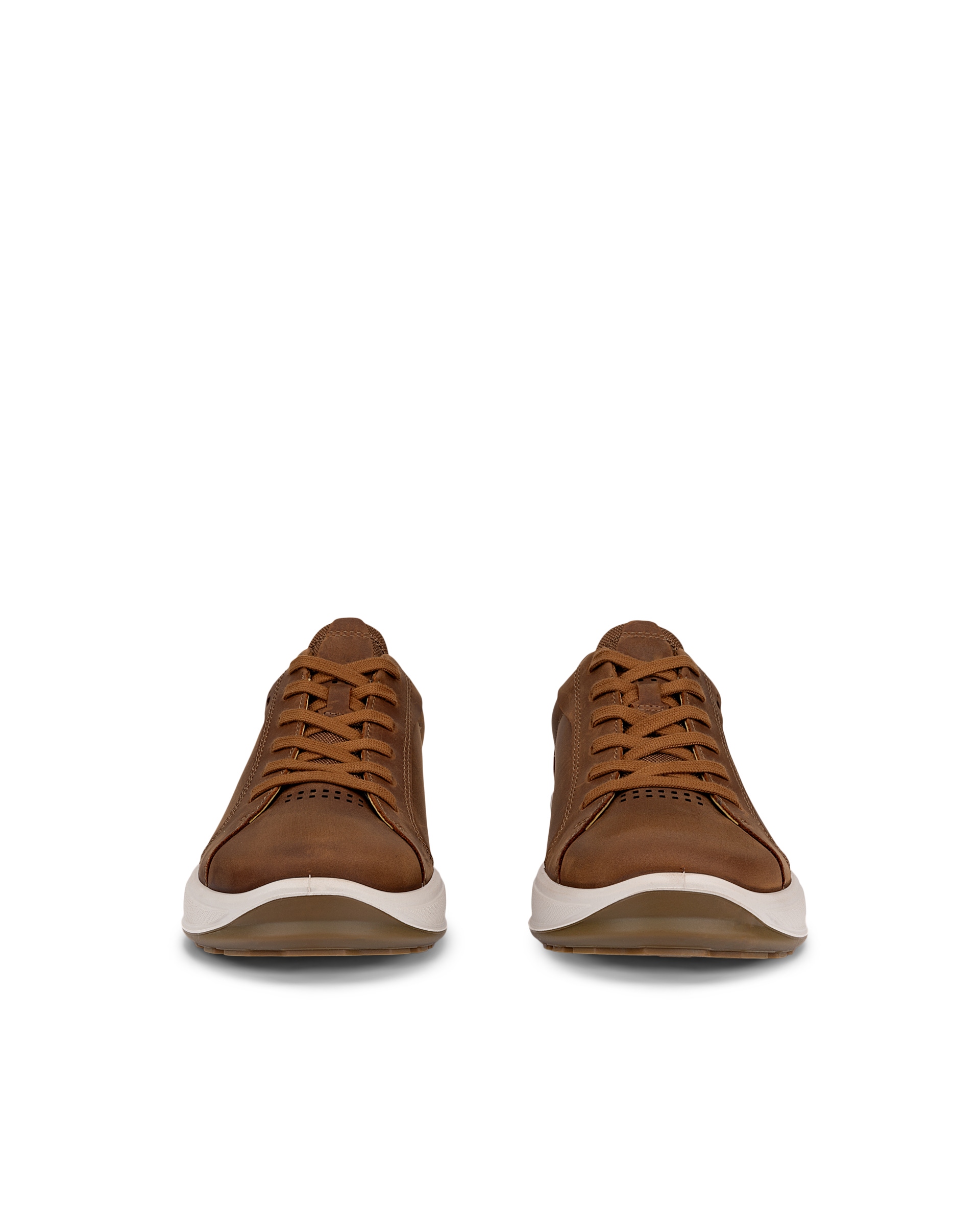 Men's ECCO® Byway 2.0 Lace-Up Shoe - Brown - Front pair