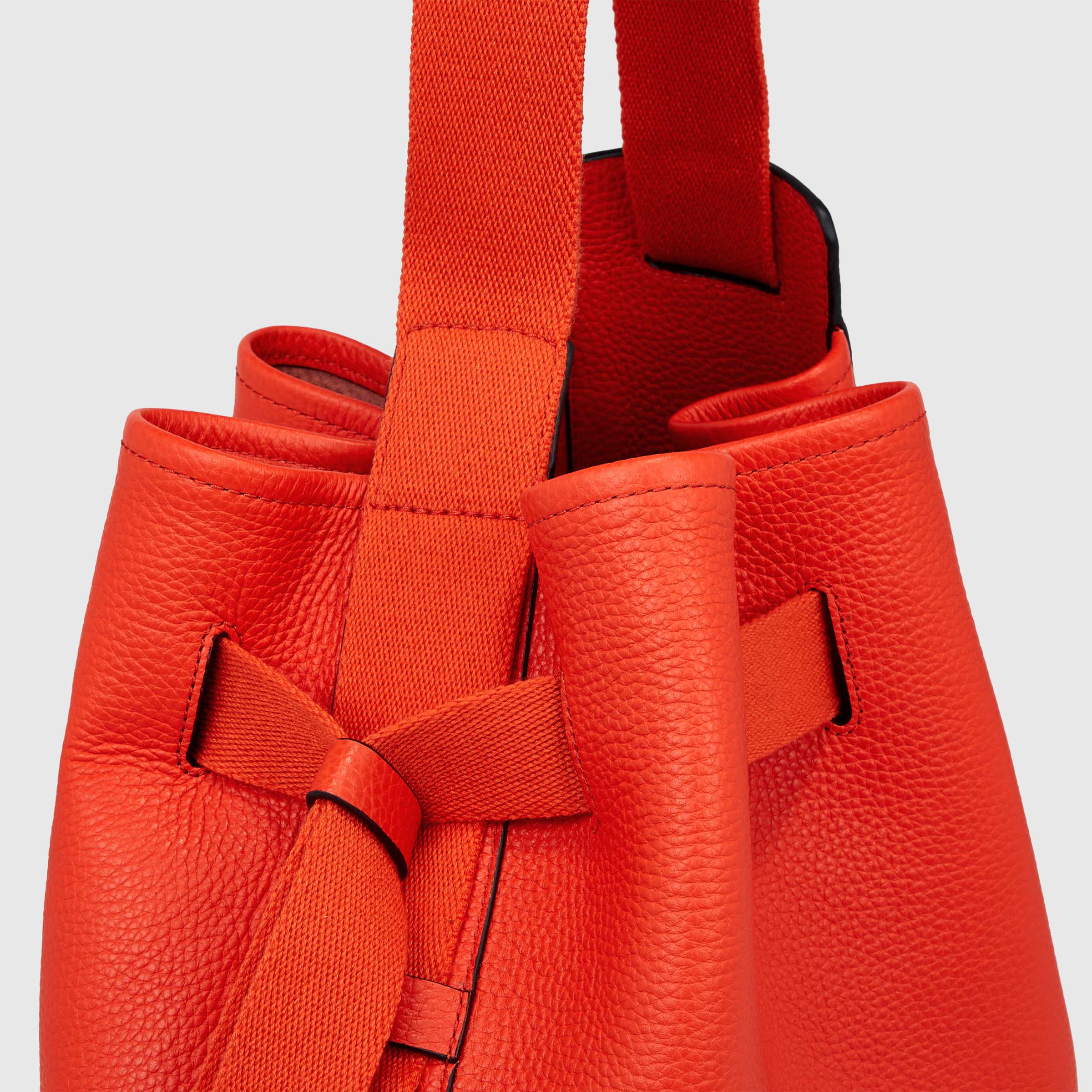 ECCO Sail Full Size レザーショルダーバッグ - レッド - Detail-1