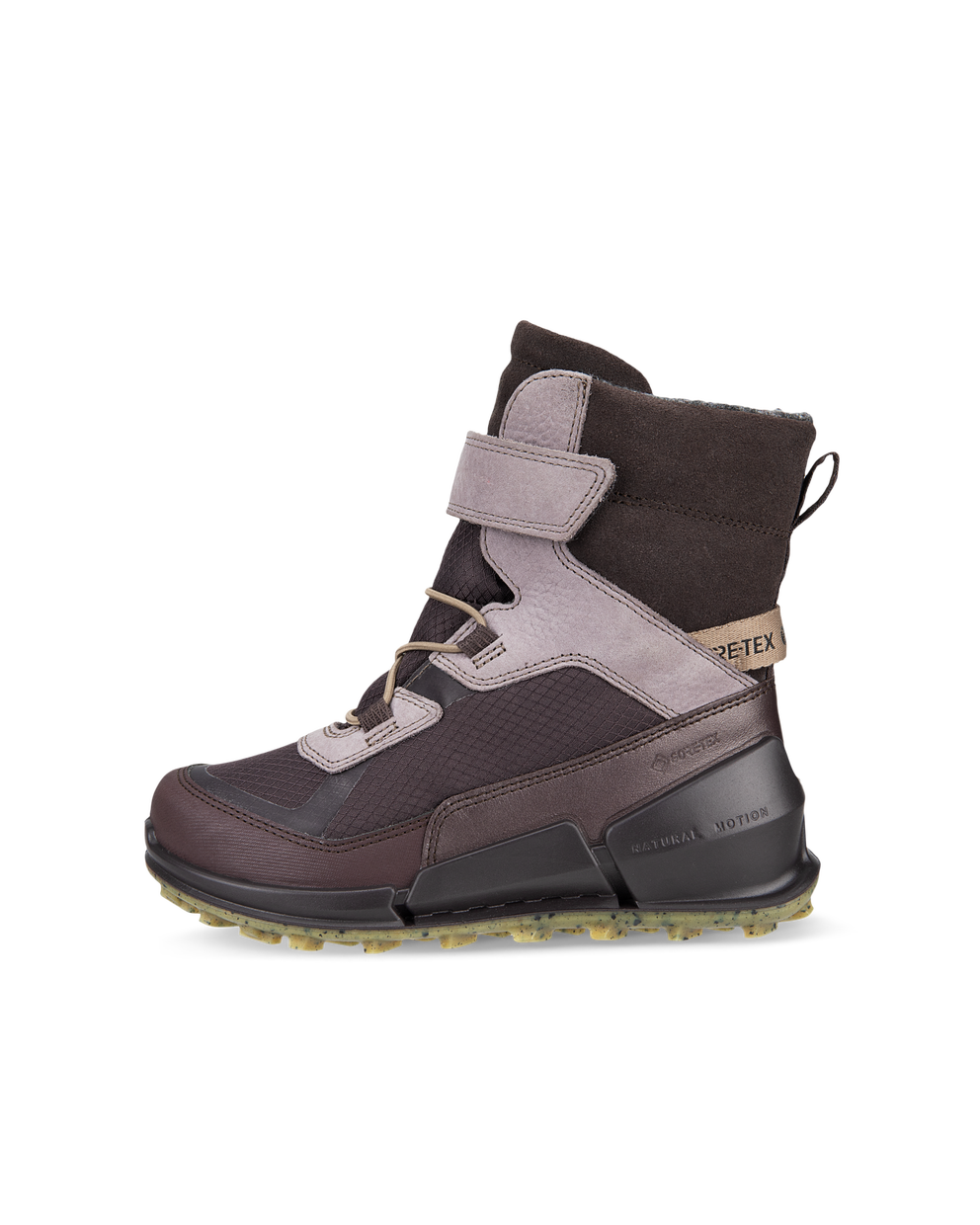 ECCO® Biom K2 Gore-Tex-iga nubukist talvesaabas lastele - Purpurne - Outside