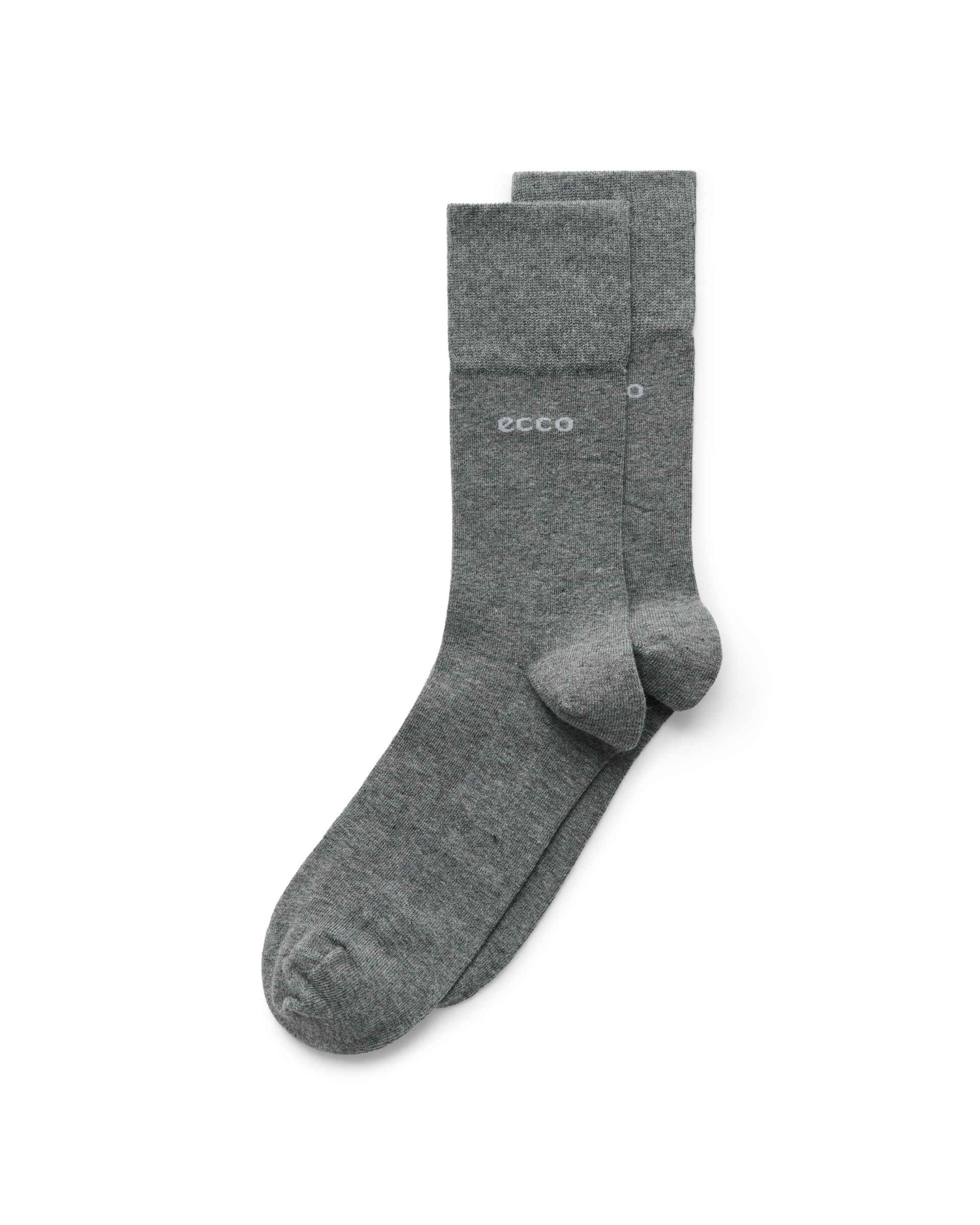 ECCO® Longlife chaussettes mi-hautes unisex - Gris - Main