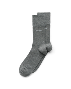 ECCO® Longlife chaussettes mi-hautes unisex - Gris - Main