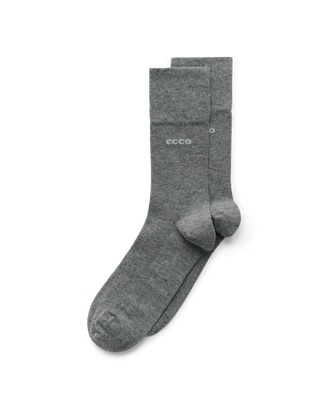 ECCO Classic Longlife Mid-cut Socks - Grey - Main