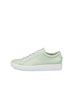 ECCO Women's Soft 60 Lace Up - Green - Outside