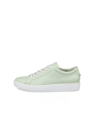 ECCO® Soft 60 baskets en cuir pour femme - Vert - Outside