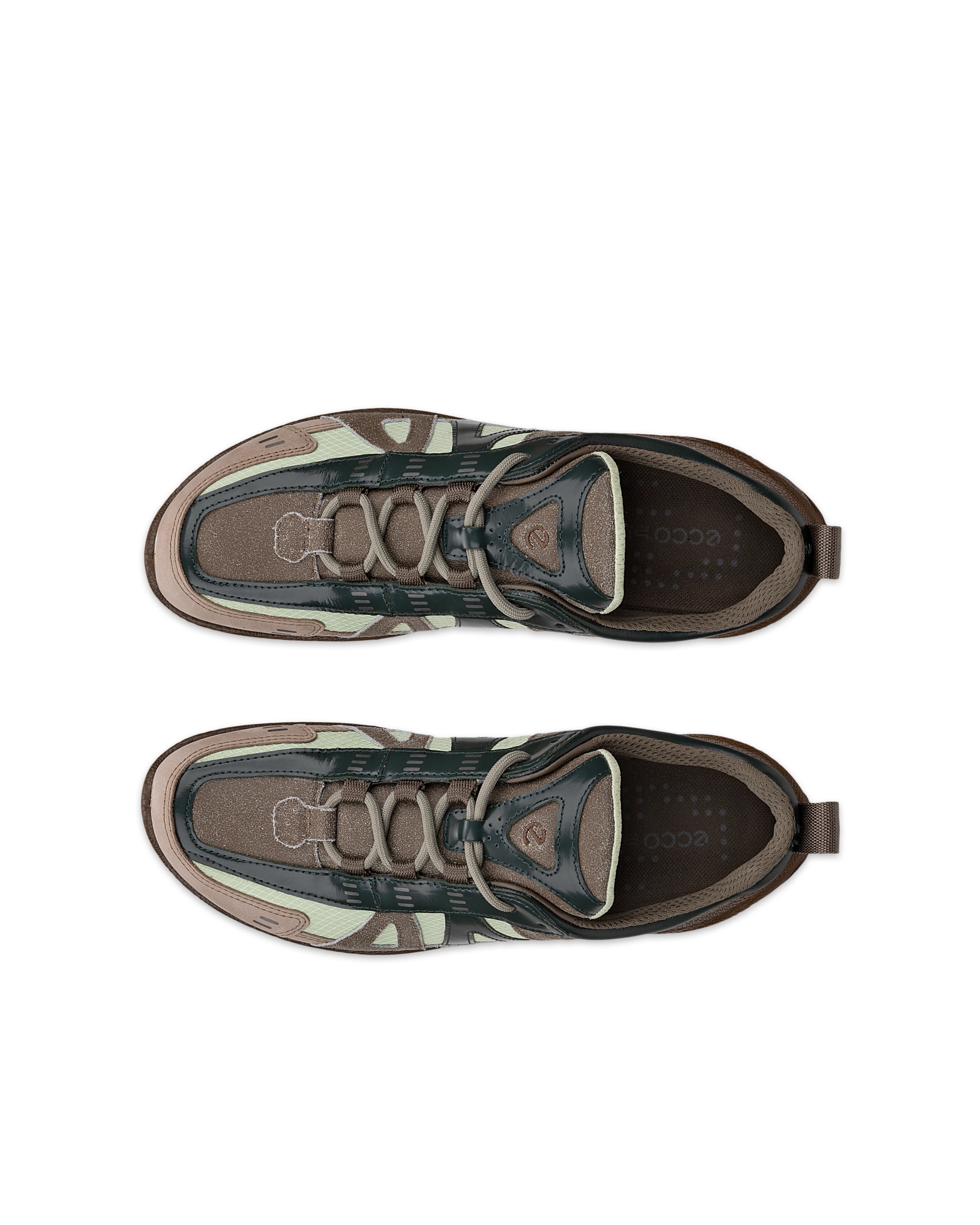 ECCO BIOM LITE WOMEN'S SNEAKER - Green - Top left pair