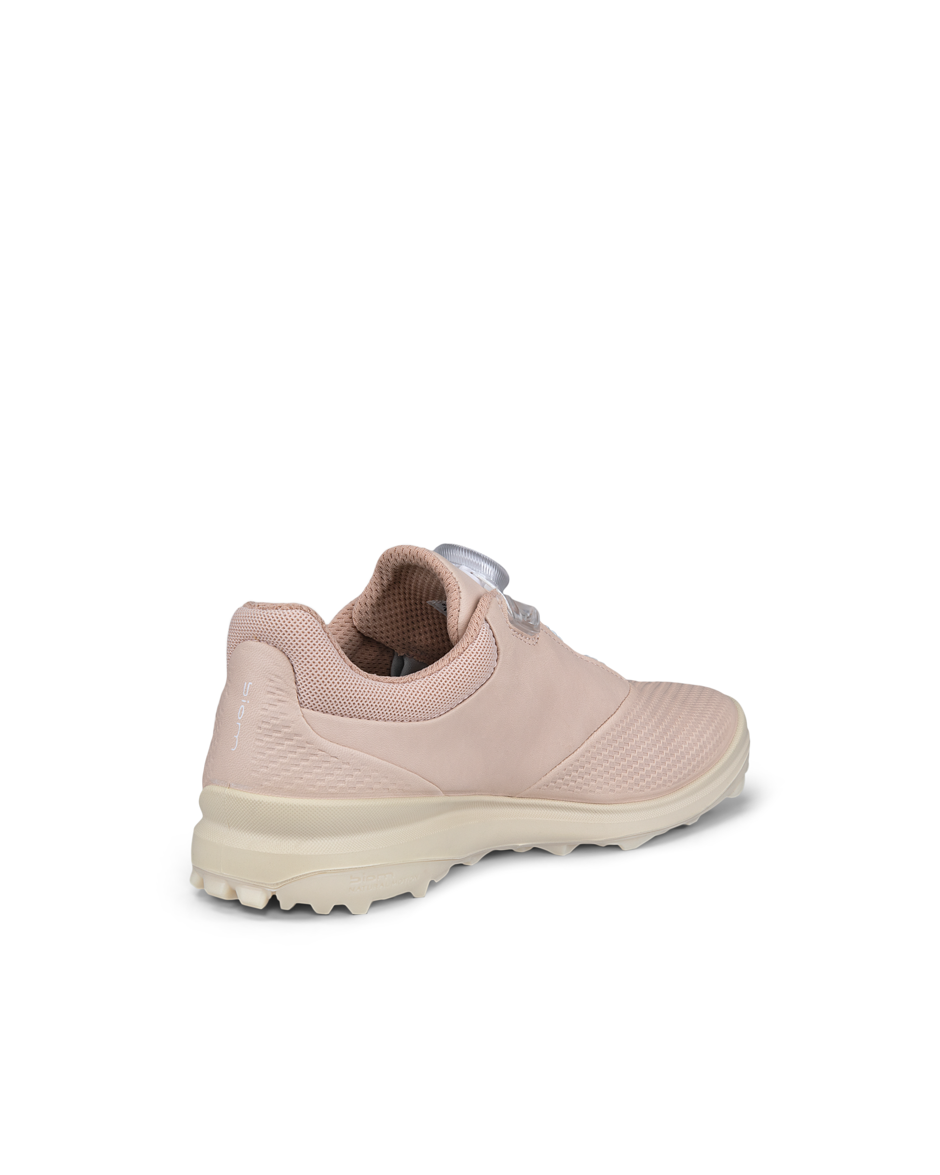 Women's ECCO® Golf BIOM Hybrid 3 BOA Leather Shoe - Pink - Back