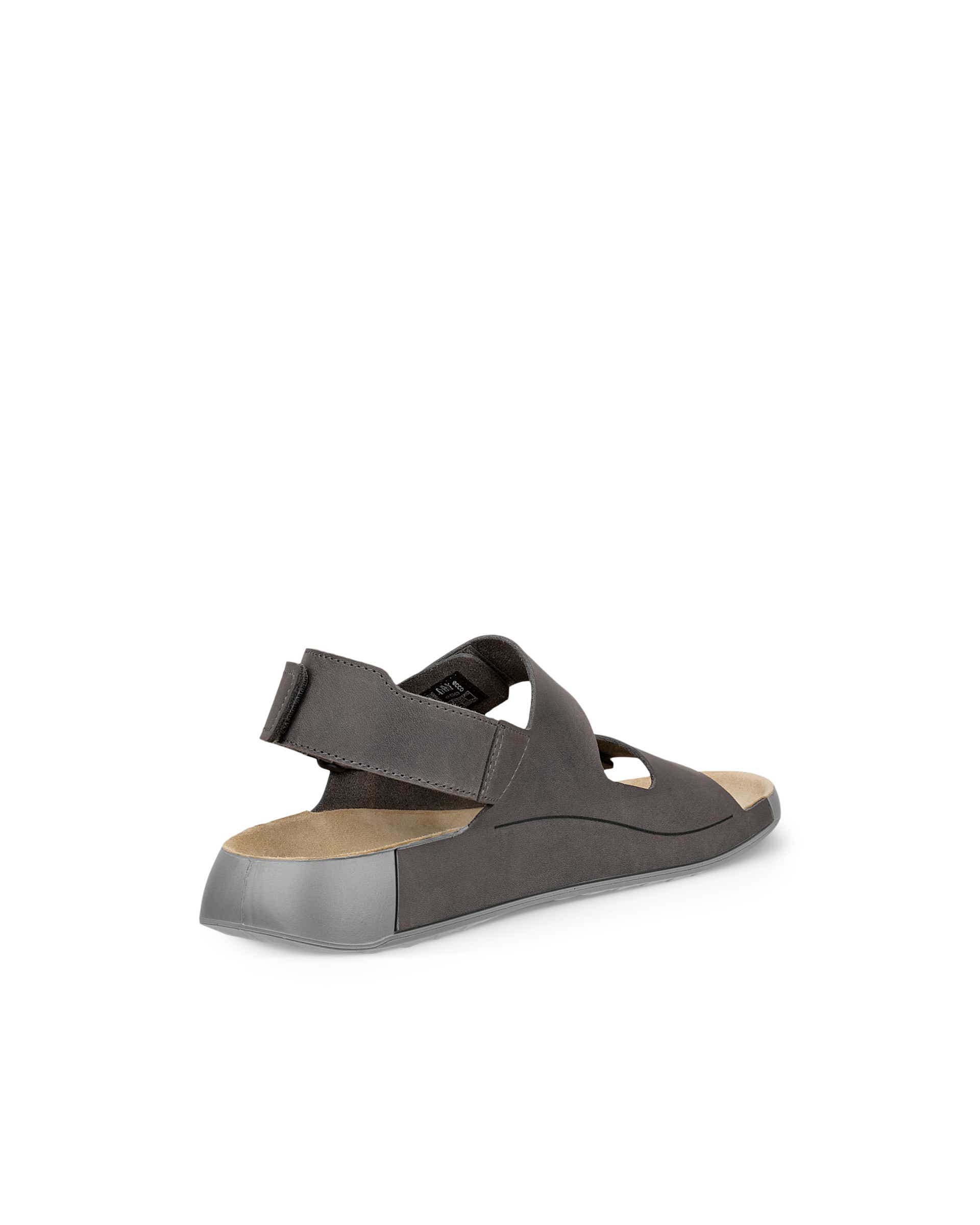 ECCO® Cozmo rihmadega nubuknahast sandaalid meestele - Hall - Back