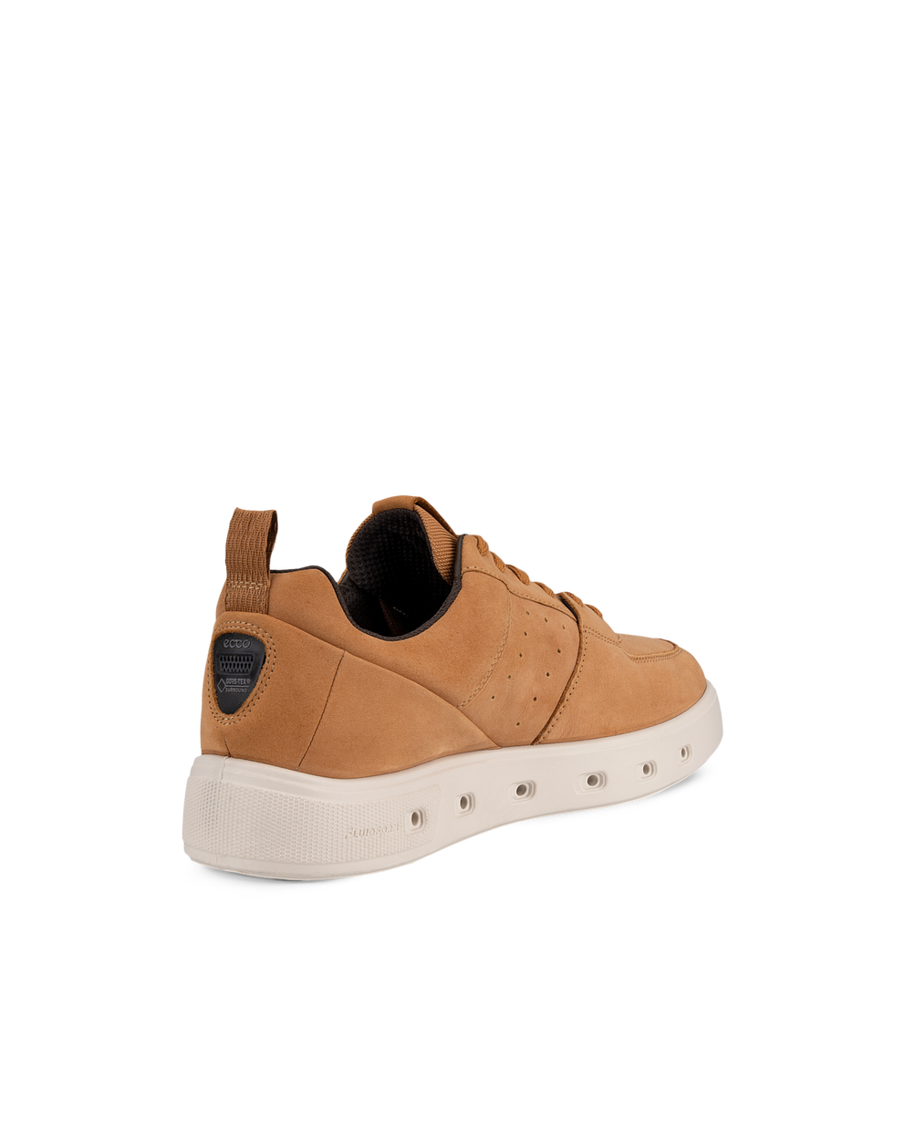 Men's ECCO® Street 720 Nubuck Gore-Tex Sneaker - Brown - Back