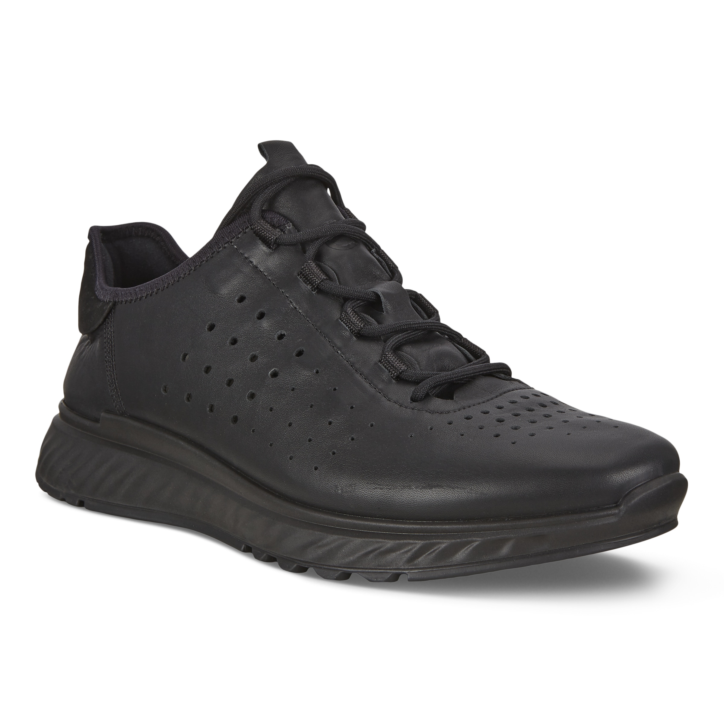 ECCO ST.1 Men's Sneaker - Black - Main