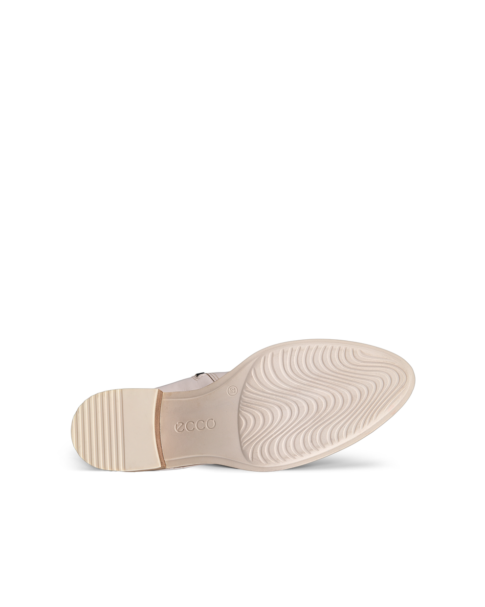 여성용 ECCO Shape 35 Sartorelle 가죽 앵클 부츠 - Beige - Sole