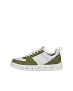 Men's ECCO® Street 720 Leather Gore-Tex Sneaker - Beige - Outside