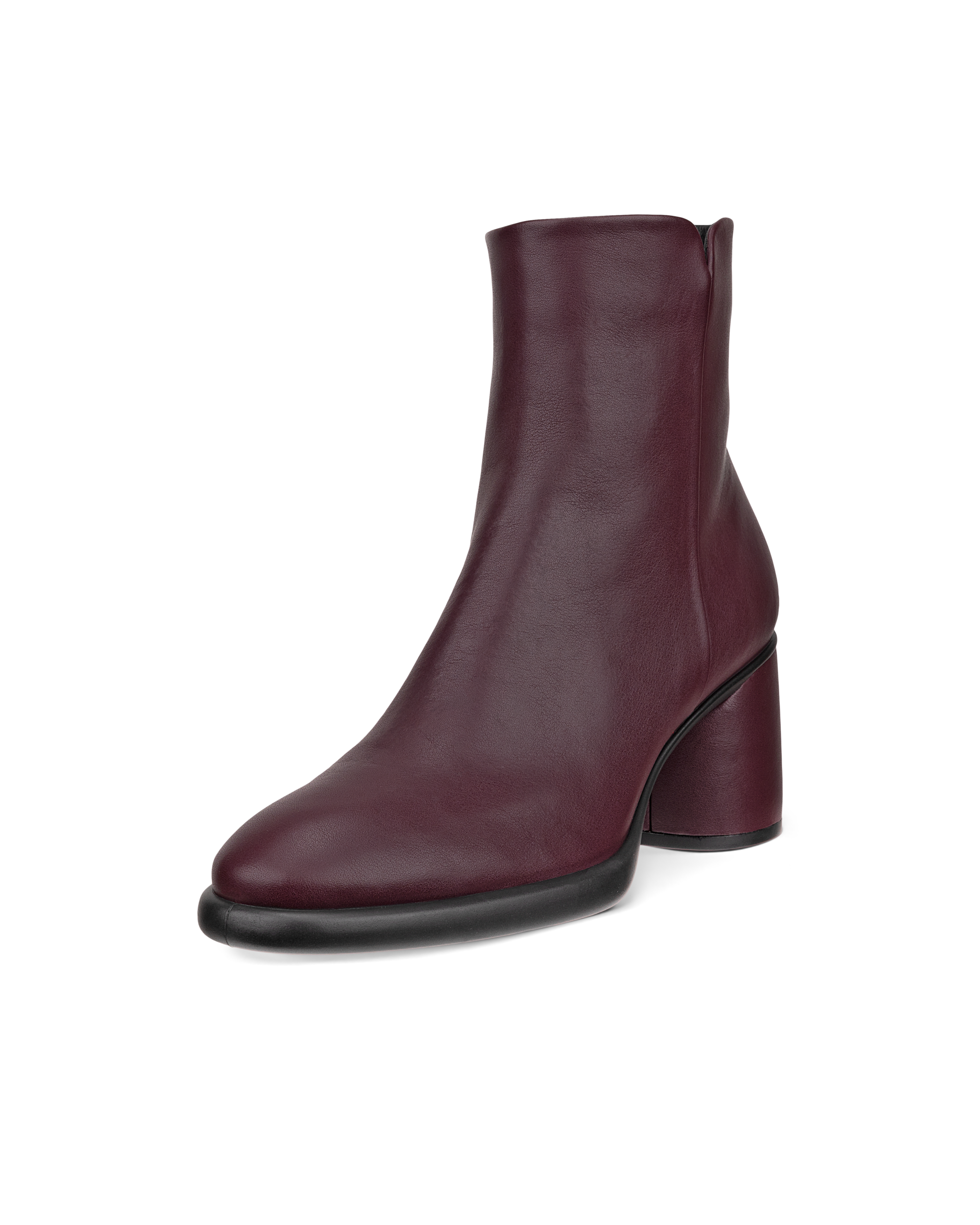 ECCO® Sculpted LX 55 bottes mi-hautes en cuir pour femme - Violet - Main