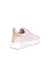 Women's ECCO® Gruuv Leather Sneaker - Pink - Back