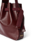 Bolso hobo de piel ECCO® Sail - Rojo - Detail-1