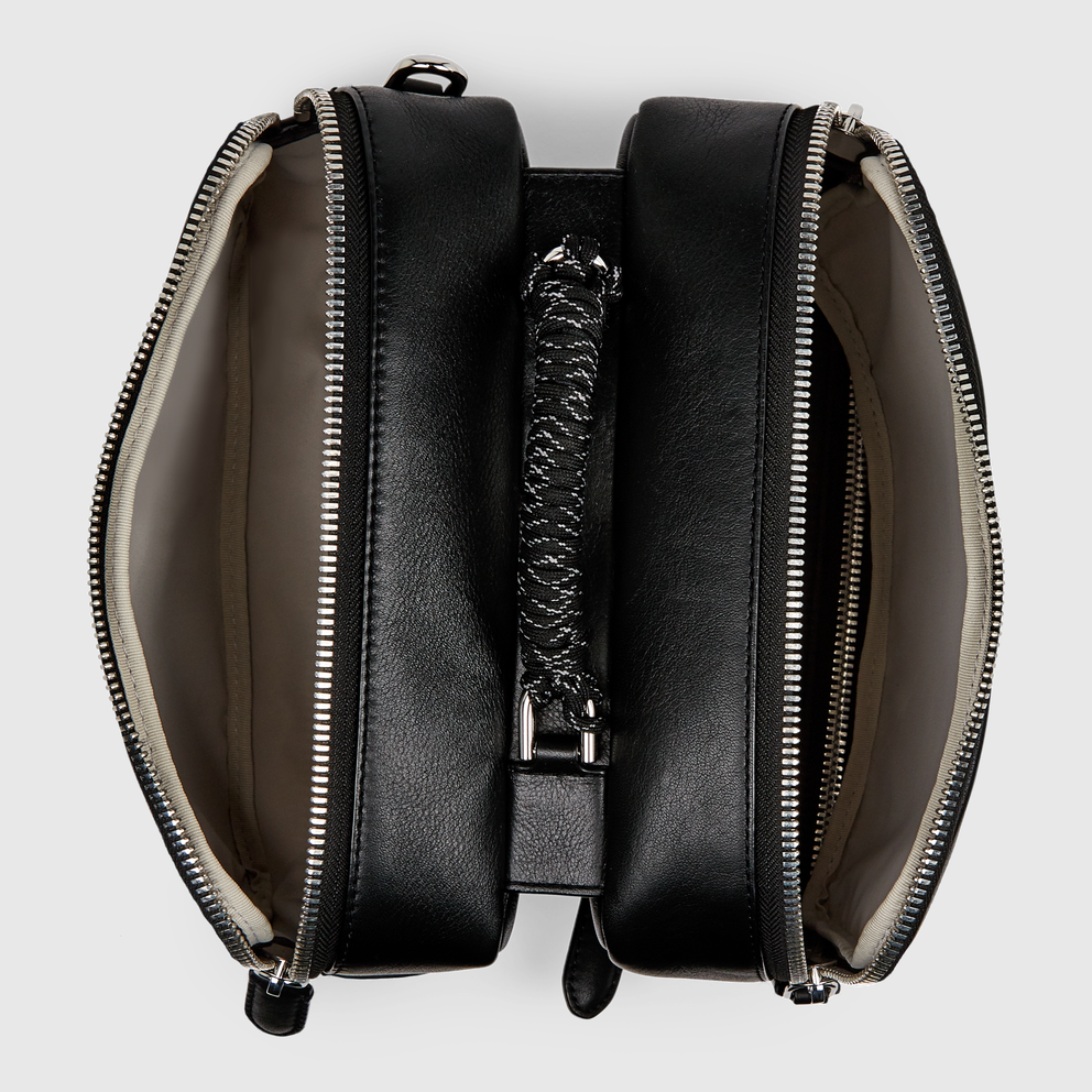 ECCO® Ceramic Bento Leather Backpack - Black - Birdeye