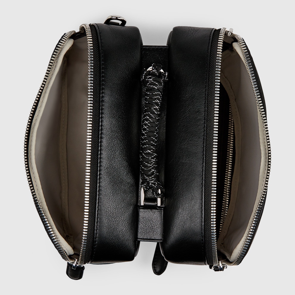 ECCO® Ceramic Bento Leather Backpack - Black - Birdeye