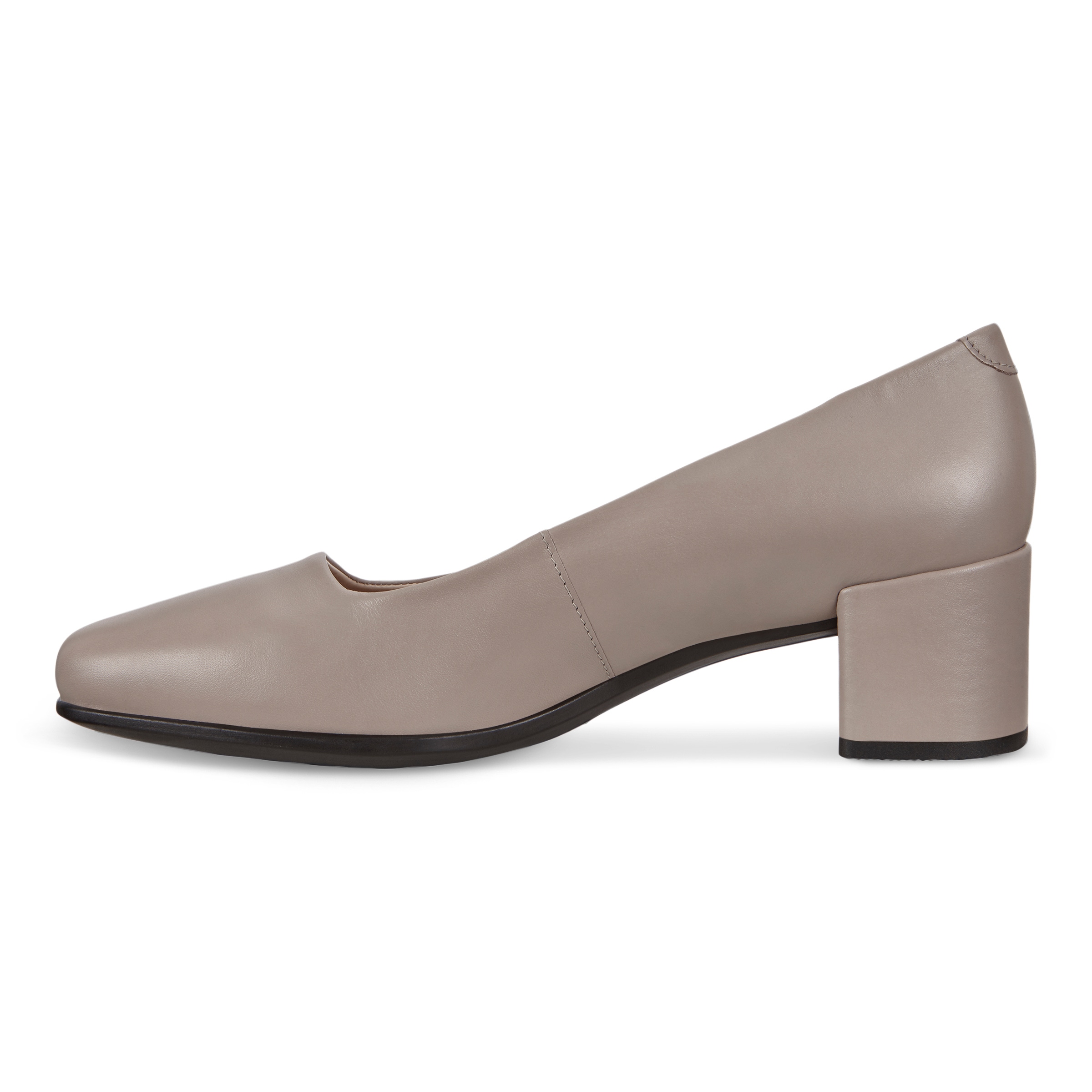 ECCO Shape 35 Squared ウィメンズ レザーハイヒールパンプス - Grey - Inside