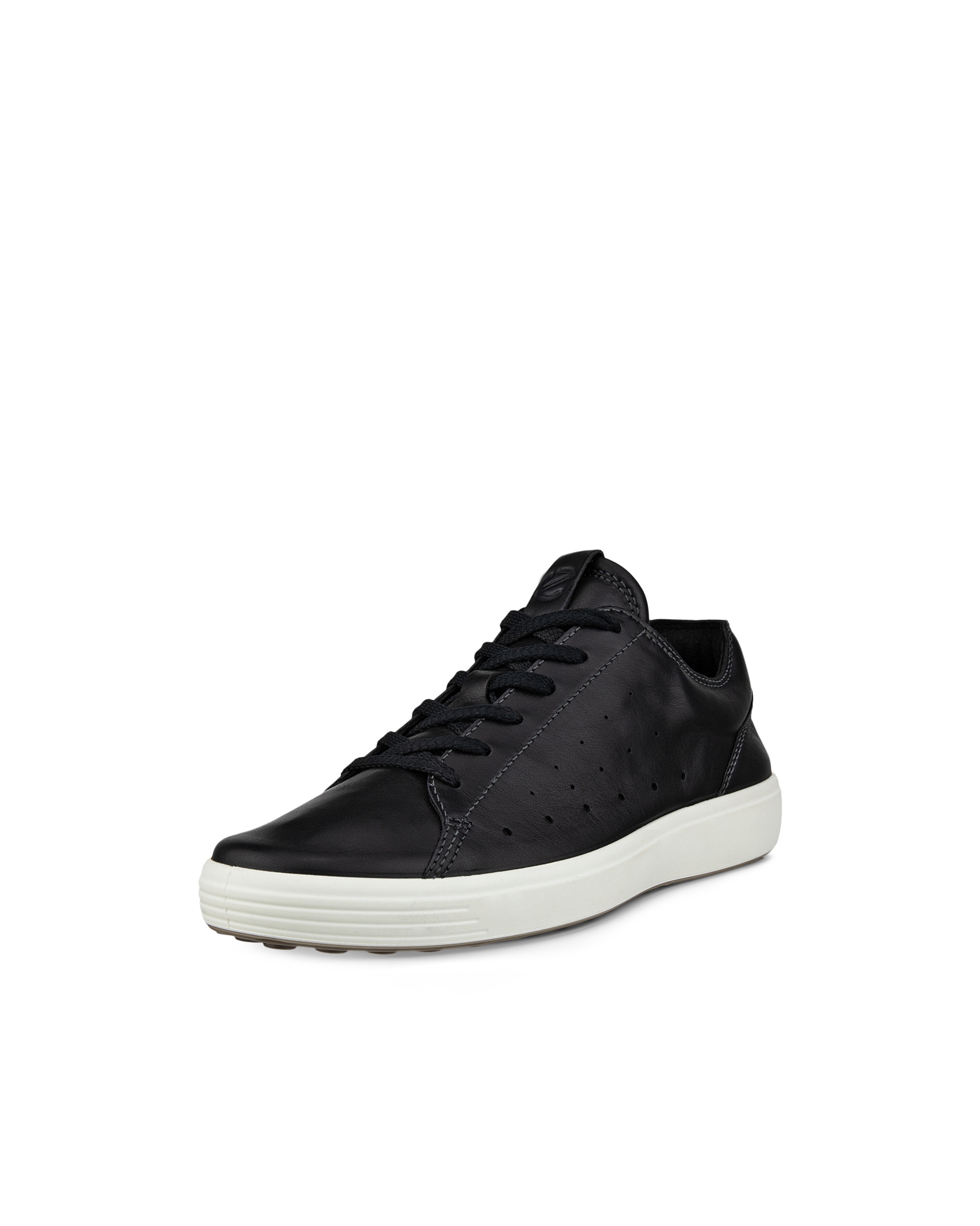 ECCO Men's Soft 7 Lightweight Sneaker - Black - Main