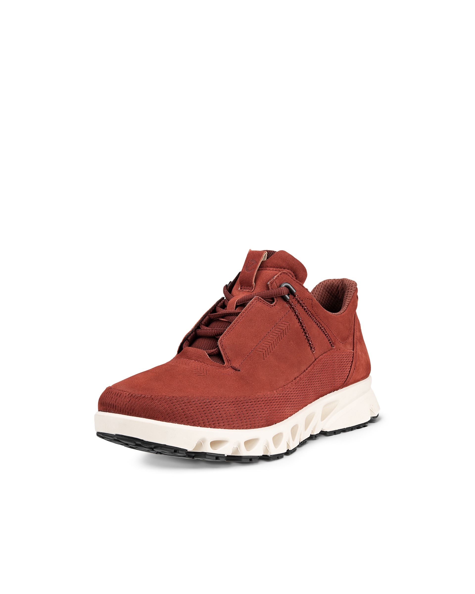 Women's ECCO® Multi-Vent Nubuck Gore-Tex Shoe - Red - Main