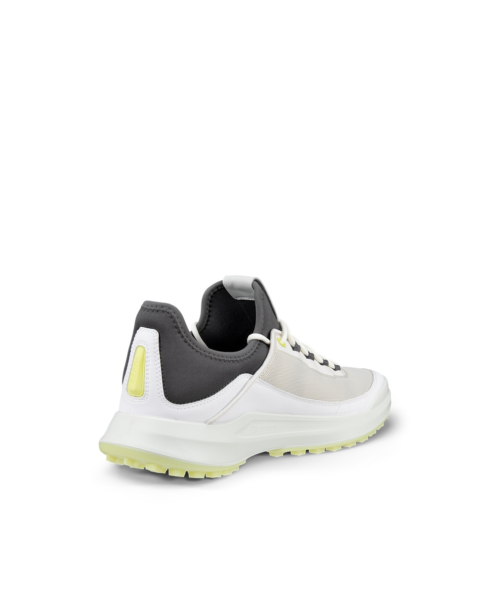 Men's ECCO® Golf Core Textile Shoe - White - Back