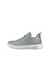 Men's ECCO® Gruuv Leather Sneaker - Grey - Outside