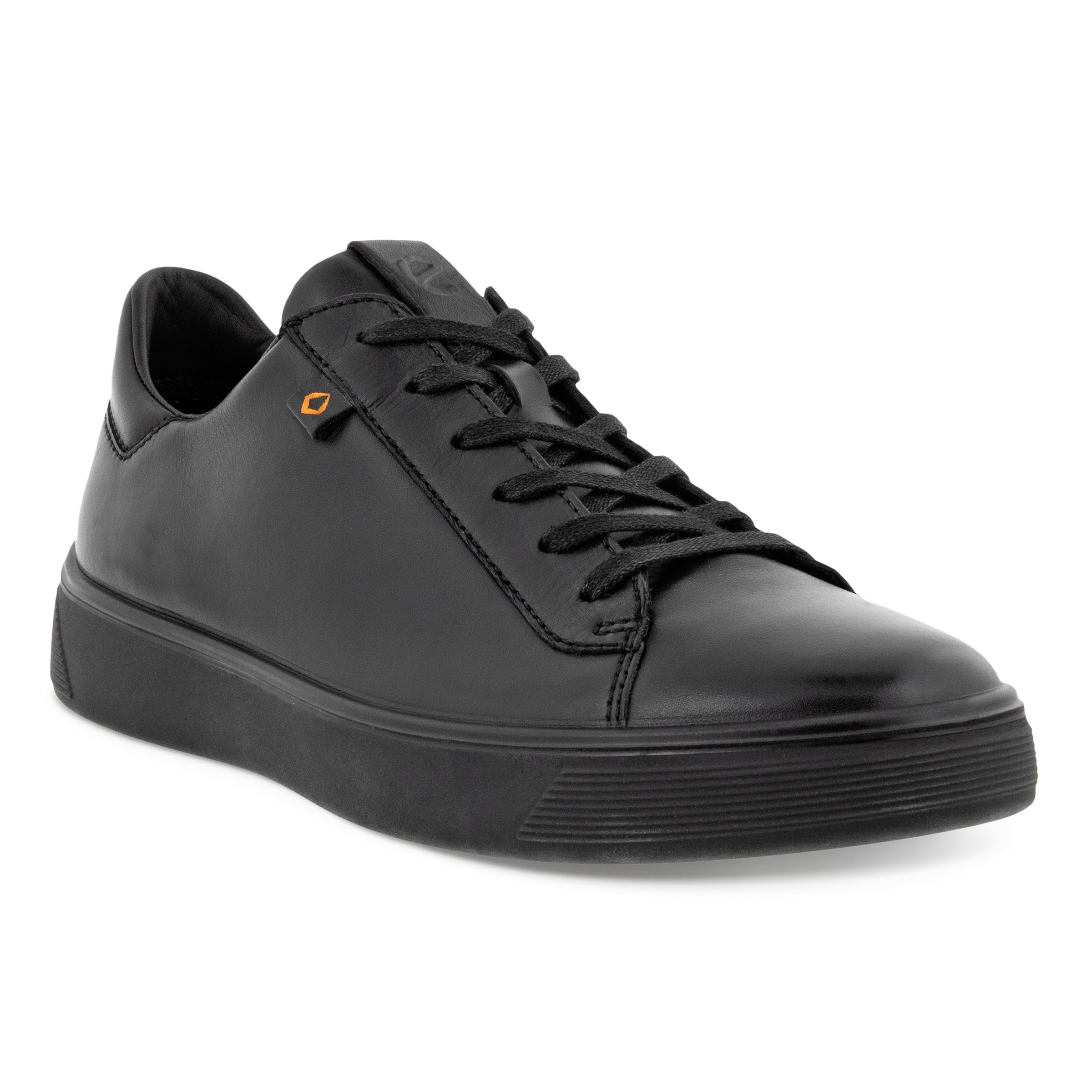 ECCO Street Tray Plus Men's Premium Sneaker - Black - Main