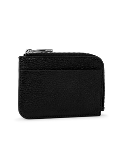 ECCO Wallet Card Case Zipped - Black - Main