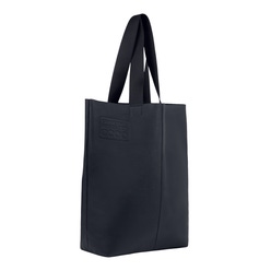 ECCO® Upcycled North-South Leather Tote Bag - Blue - Main