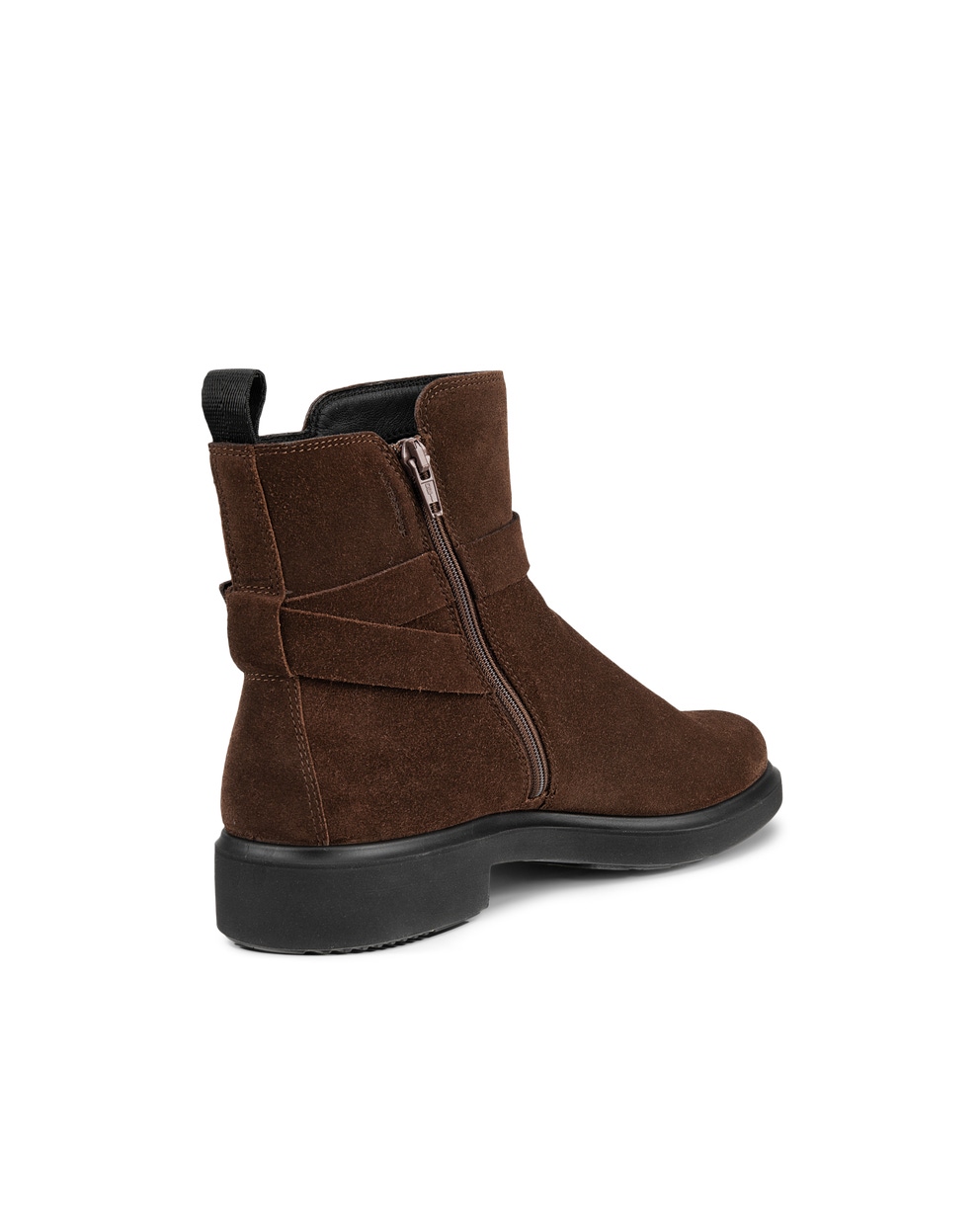 Women's ECCO® Metropole Amsterdam Leather Waterproof Boot - Brown - Back