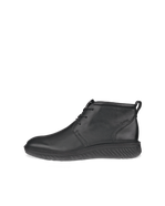 ECCO® ST.1 Hybrid bottines chukka en cuir Gore-Tex pour homme - Noir - Outside