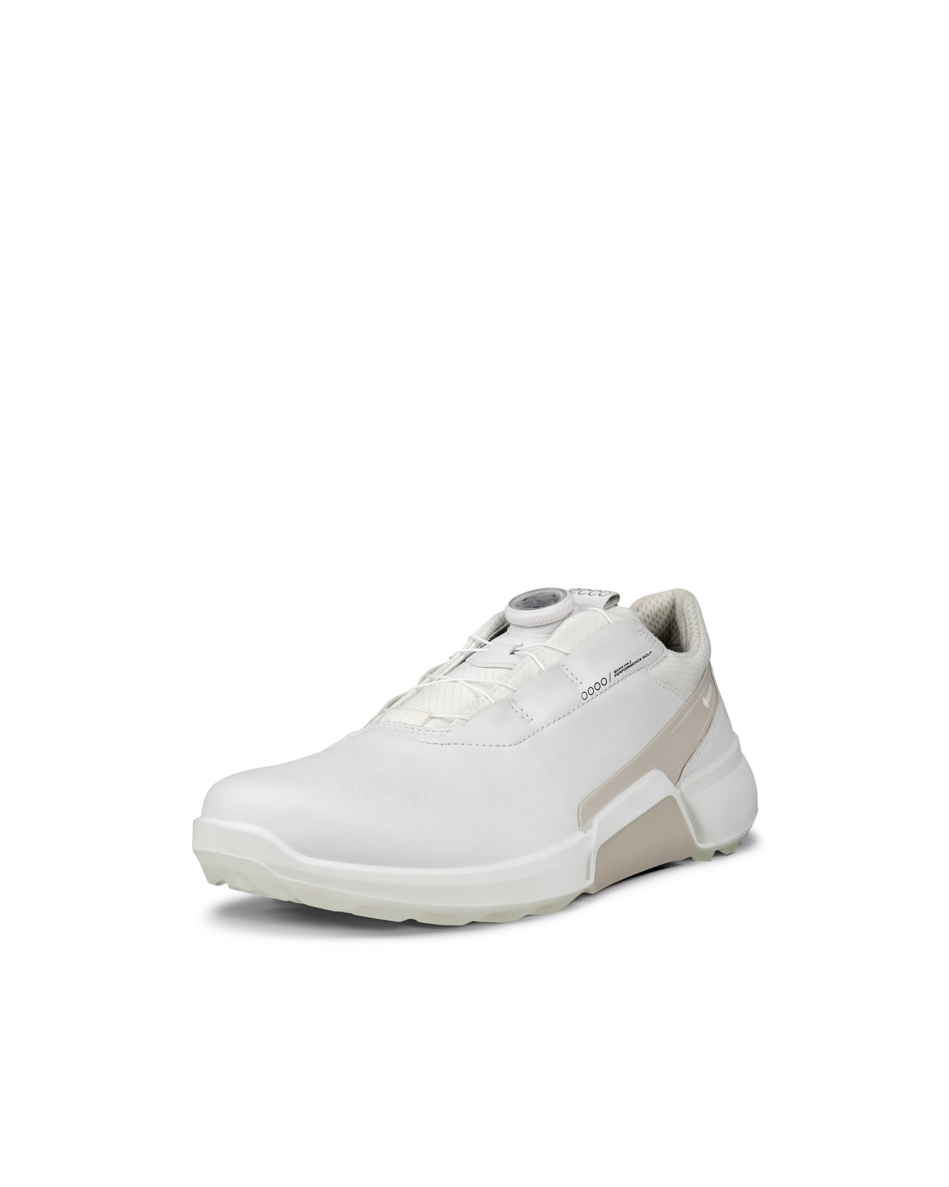 남성 ECCO Golf Biom H4 가죽 고어텍스 골프 슈즈 - White - Main