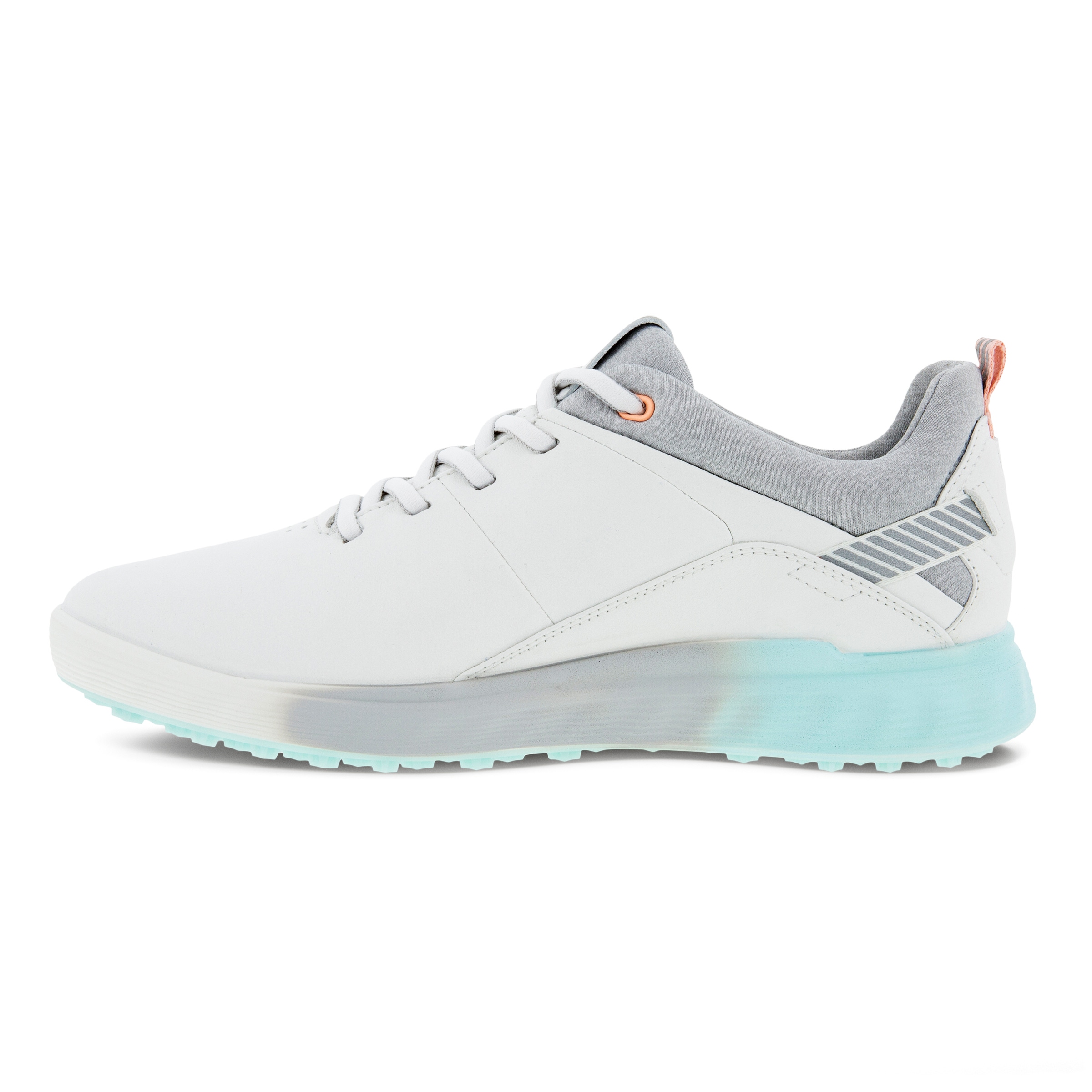 ECCO Women's S-three Golf Shoes - White - Inside